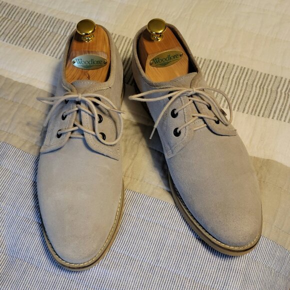 Frank Wright suede derby shoes, size 9 - Picture 1 of 8